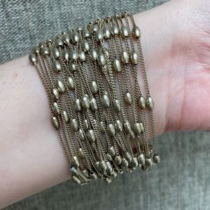 Anthropologie Multi Strand Bracelet